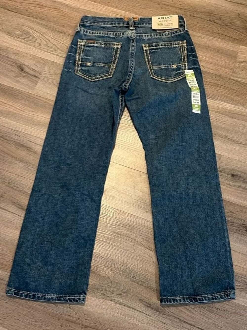Ariat M5 M-Series Mens Straight Fit Straight Leg Jeans 30/30 - Picture 5 of 7